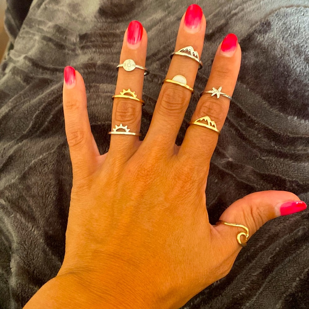 Assorted Bohemian Rings